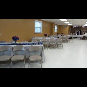Grey table cloths nine of them